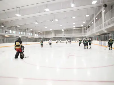 hockey players on ice