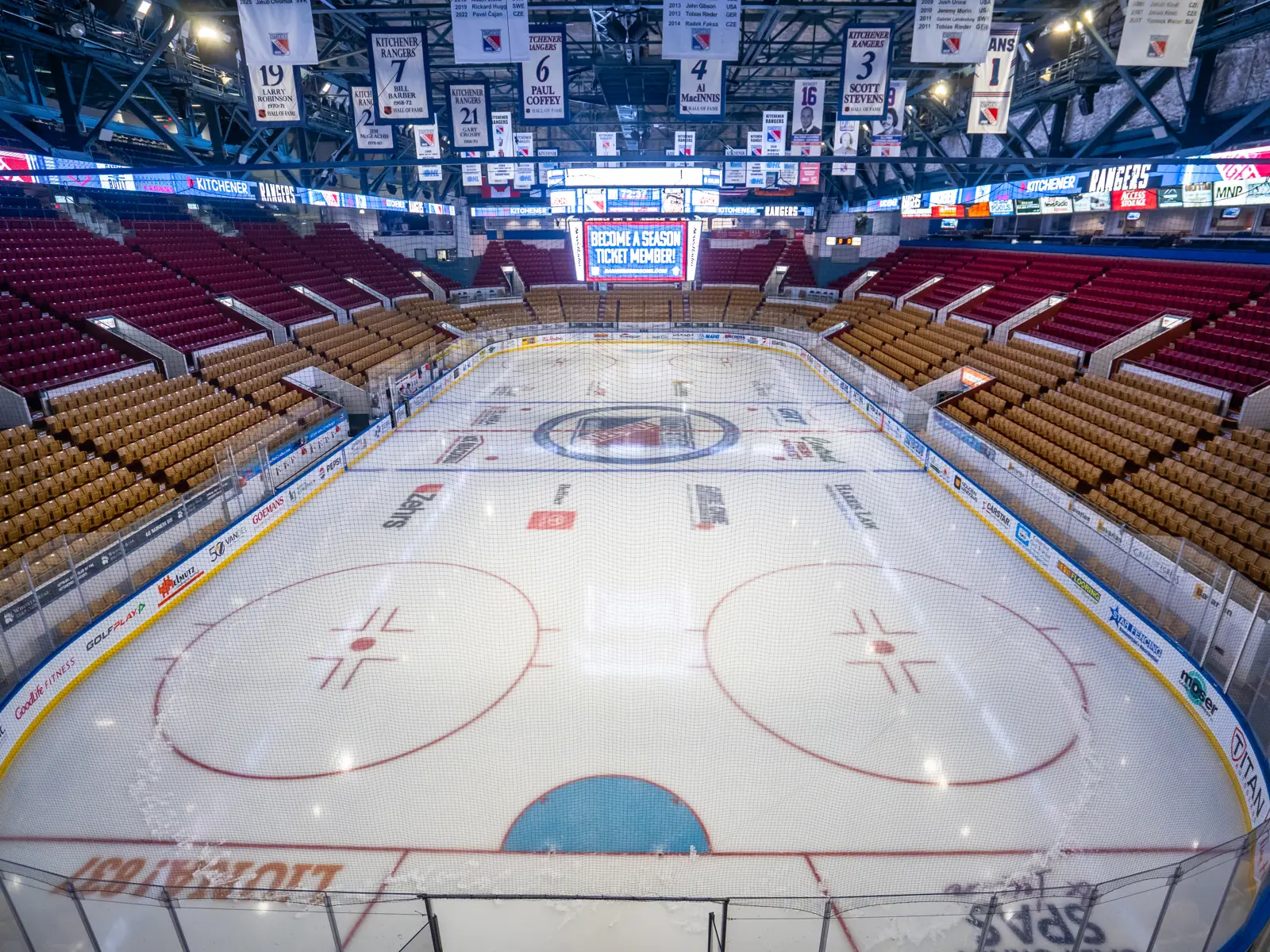 Seating charts | Kitchener The Aud